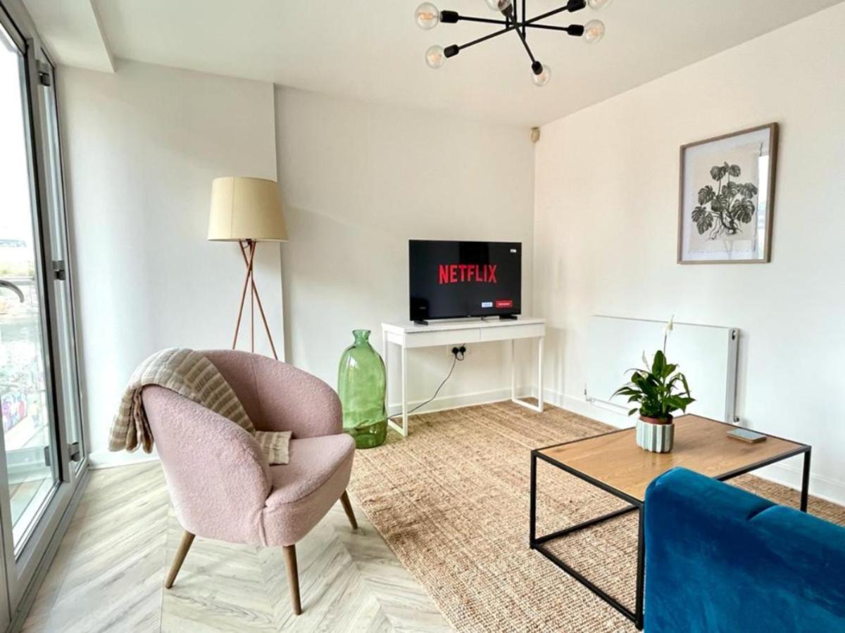 Central Shoreditch Flat By Box Park & Spitalfields Market Londra Exterior foto