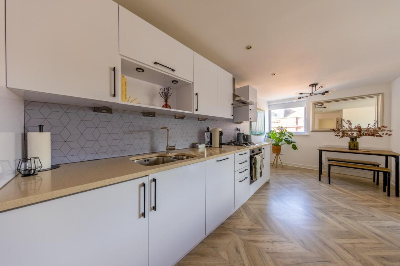 Central Shoreditch Flat By Box Park & Spitalfields Market Londra Exterior foto